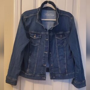 XL ROCKSTAR DENIM JACKET